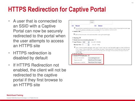 HTTP redirect (captive portal) .